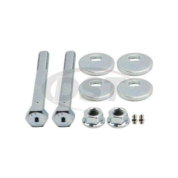 OE Replacement, Includes18 Millimeter Bolt, Greasable, Plus Or Minus 2 Degree Camber/Caster